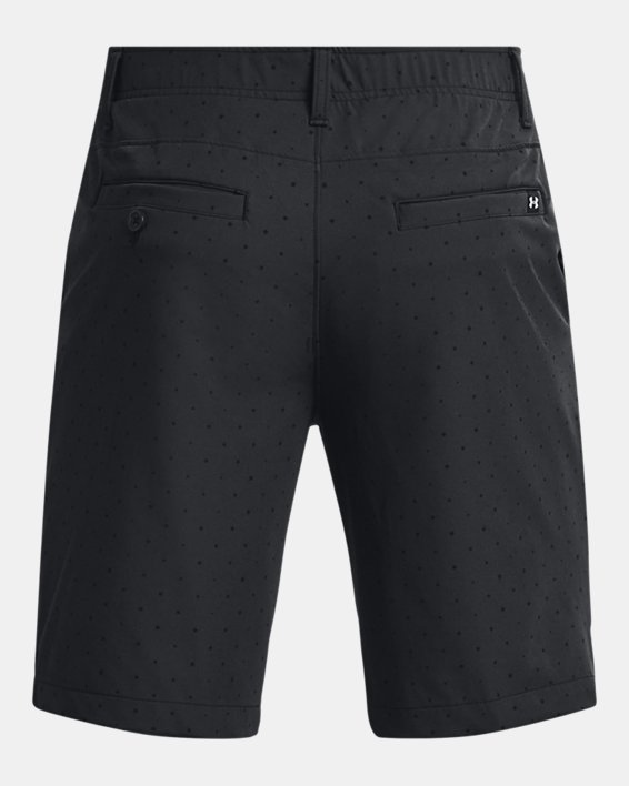 Men's UA Drive Geo Printed Shorts in Black image number 7